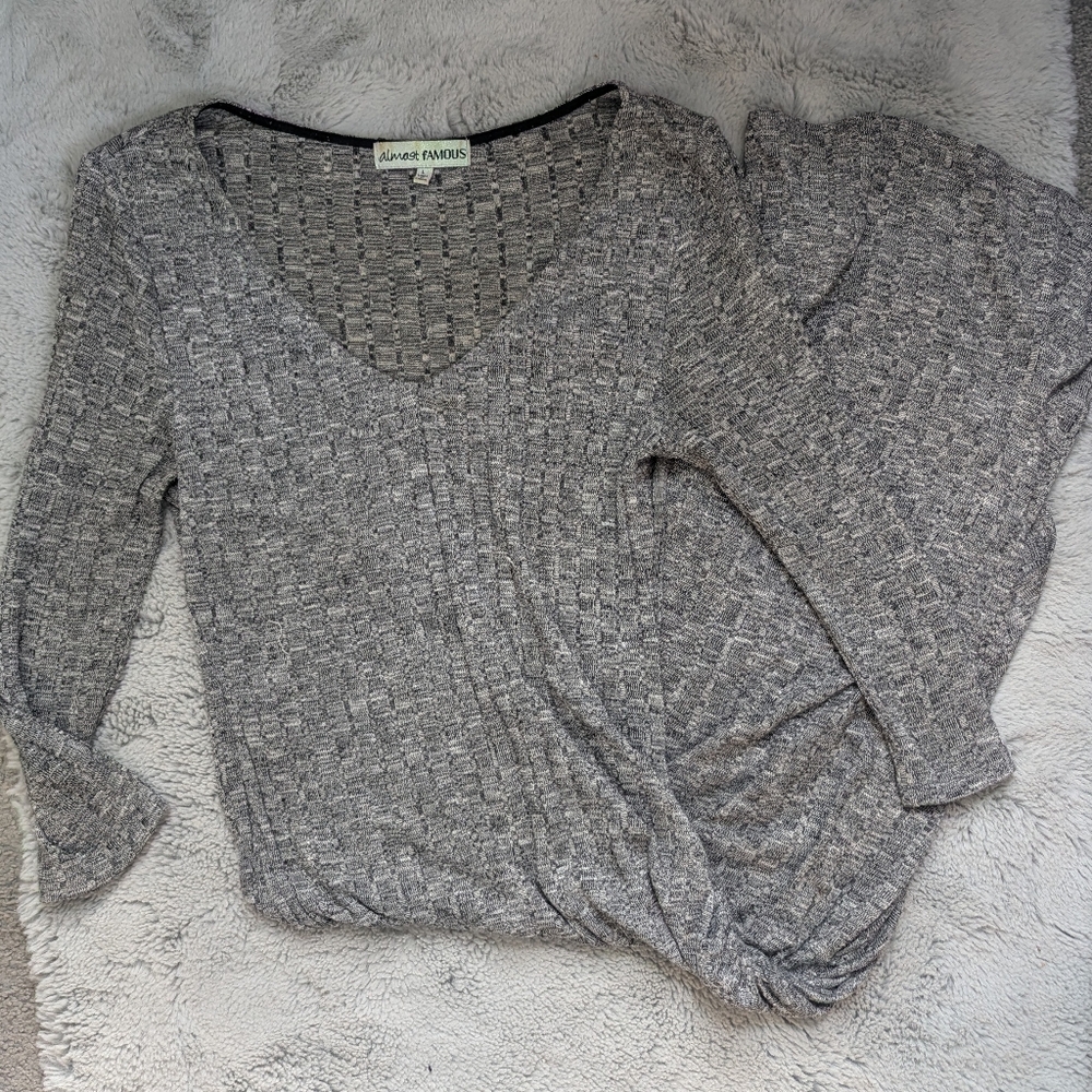 Super Soft And Comfy Fitted Sweater Dress | Size Large